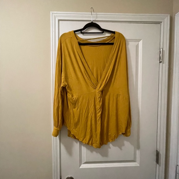 Free People Yellow Blouse - Picture 4 of 9